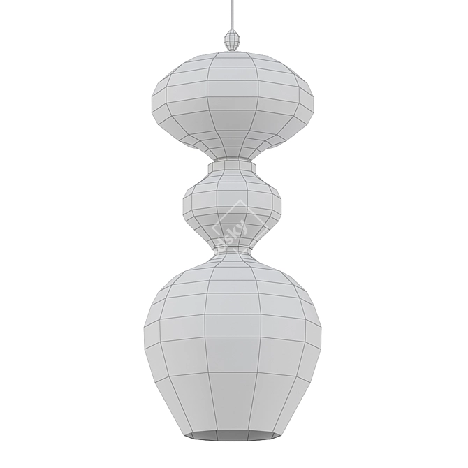 Futura XL Pendant Light: Elegant and Modern 3D model image 2