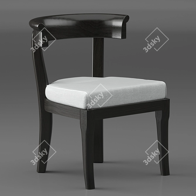 Eleganza Chair by Promemoria 3D model image 1