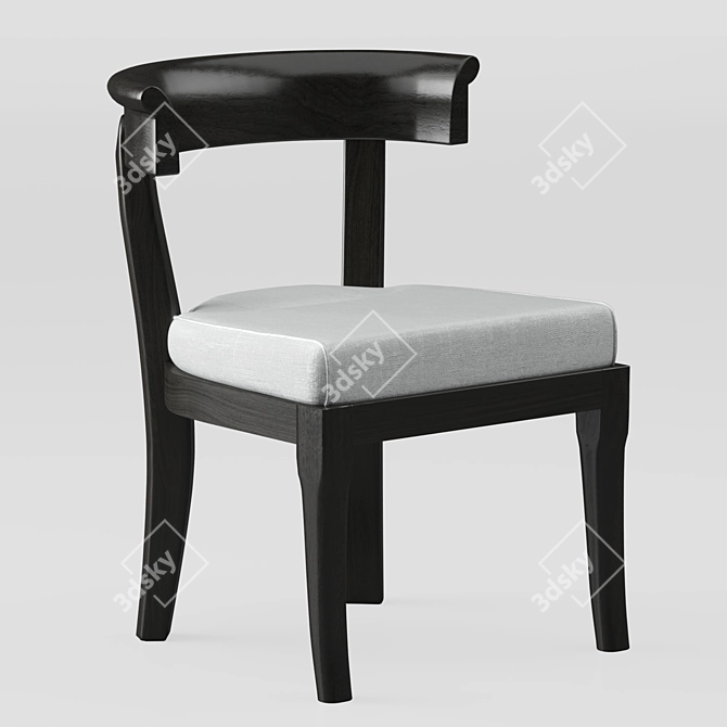 Eleganza Chair by Promemoria 3D model image 5