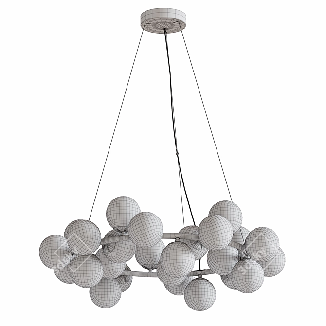 Modern DNA SP25 Pendant Light 3D model image 5