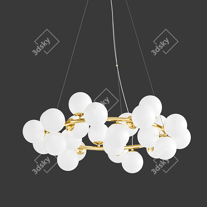 Modern DNA SP25 Pendant Light 3D model image 6