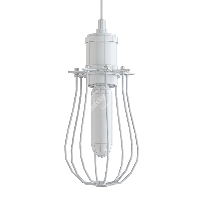 Newark 50064 1 - Stylish Loft Pendant Light 3D model image 2