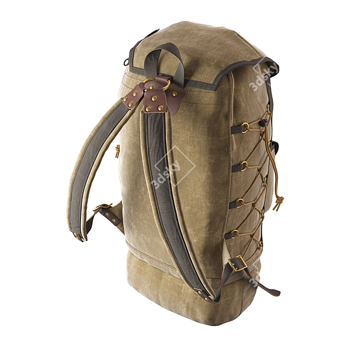 Title: Bushcraft Travel Bag - Frost River 3D model image 3