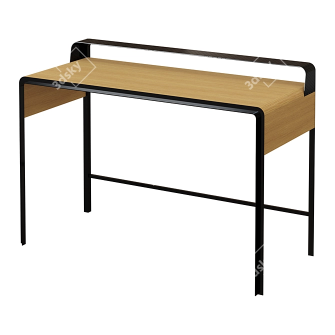 Modern Nadyria Desk by La Forma 3D model image 1