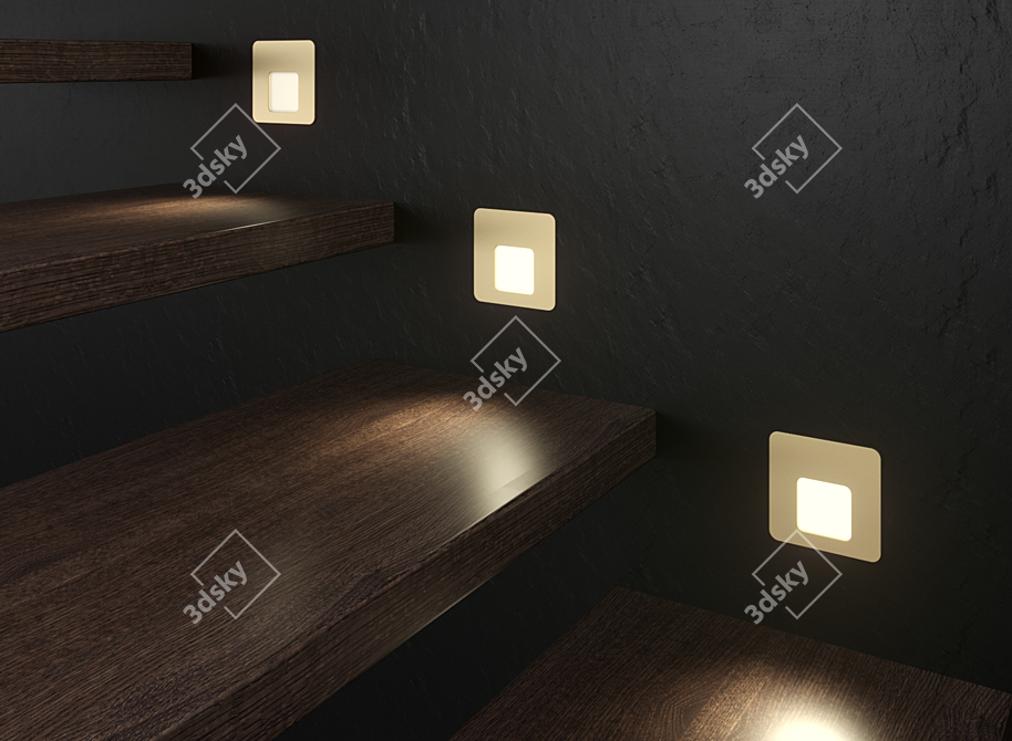 Title: Integrator IT-021 LED Stair Lighting 3D model image 3