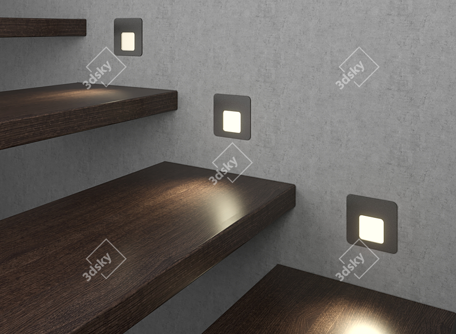 Title: Integrator IT-021 LED Stair Lighting 3D model image 4