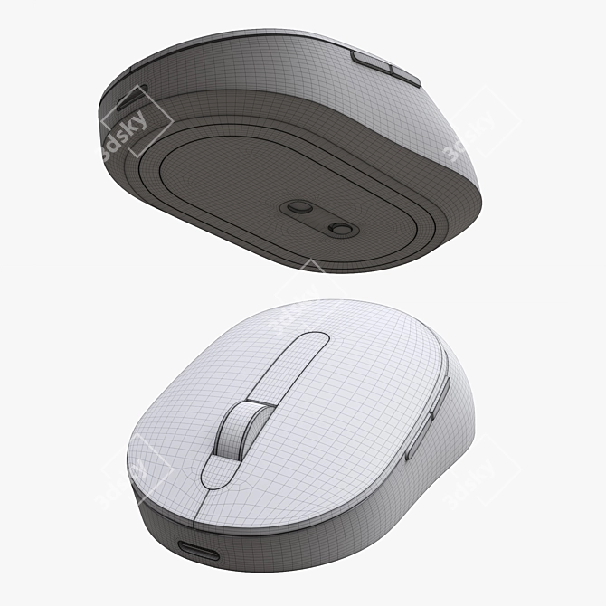 Dell Premier Wireless Mouse - Rechargeable 3D model image 4