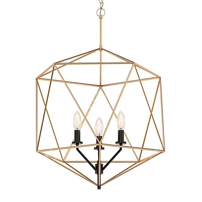  ASTRID Chandelier: Sparkle in Style 3D model image 1