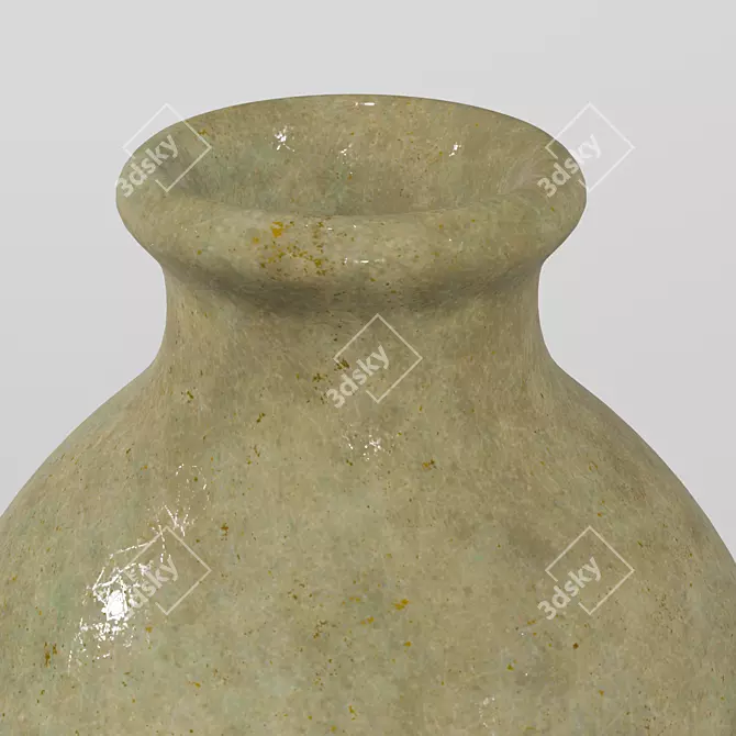 Elegant Ceramic Vase for Home 3D model image 5