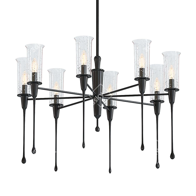 Modern Hudson Valley Pendant Light 3D model image 1