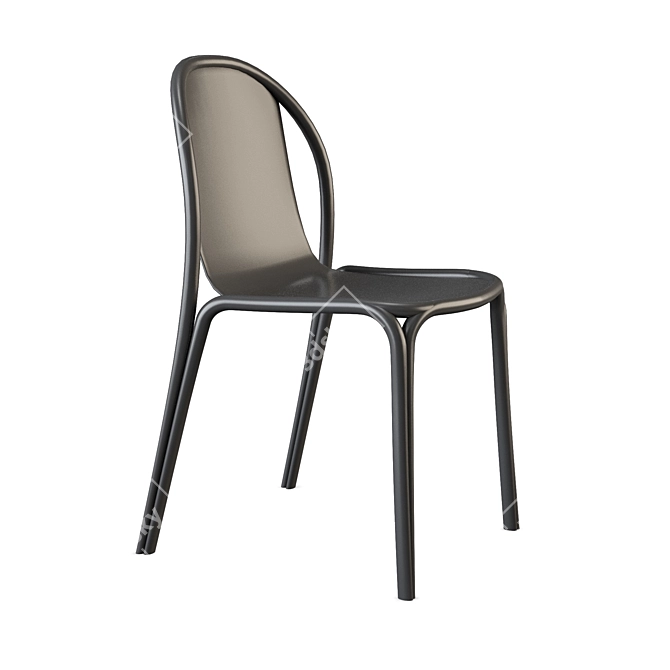 BROOKLYN Outdoor Chair: Stylish and Comfortable 3D model image 2