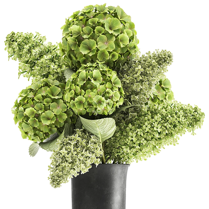 Spring Green Bouquet 3D model image 3