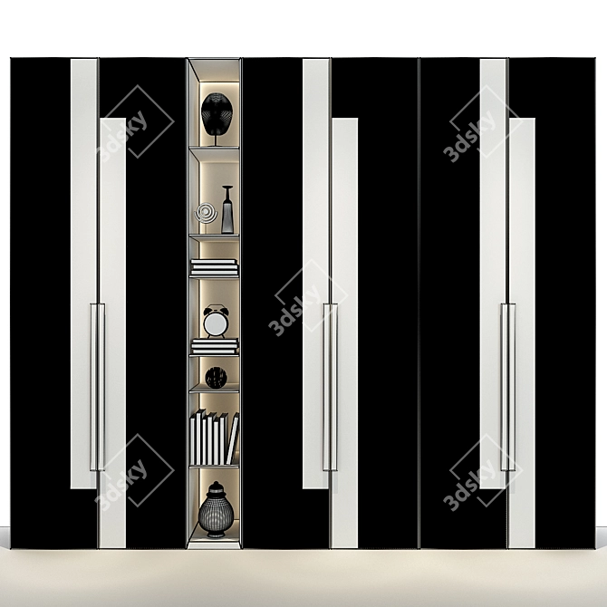 Modern Furniture Set 244 3D model image 2