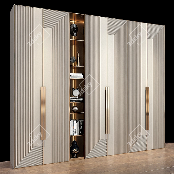 Modern Furniture Set 244 3D model image 3