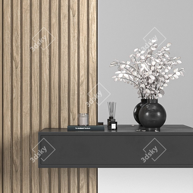 Sleek Hallway Set - Modern and Stylish 3D model image 2