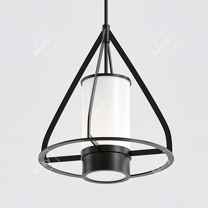 Minimalist Elegance: Topo Lighting Fixture 3D model image 1