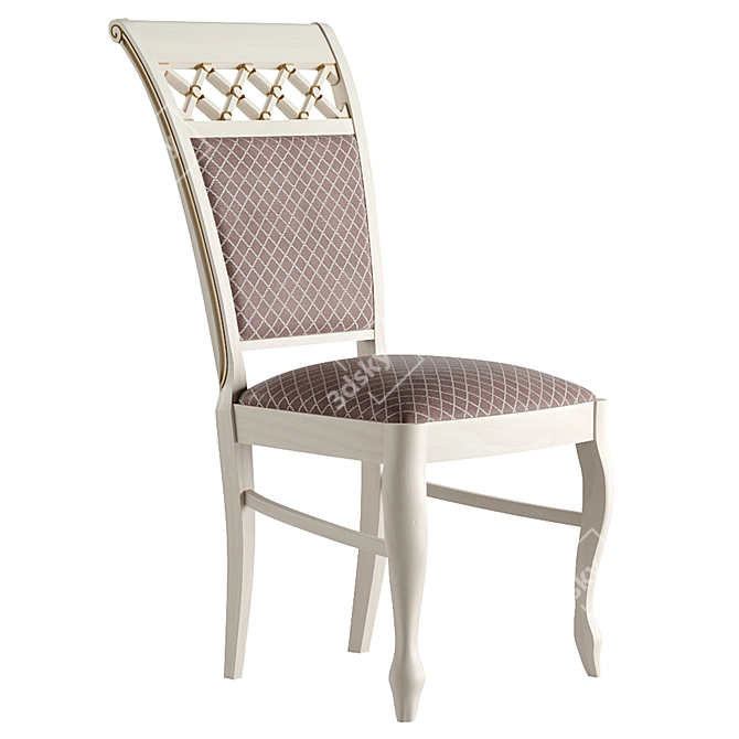 Elegant Vintage Felix Chair 3D model image 5