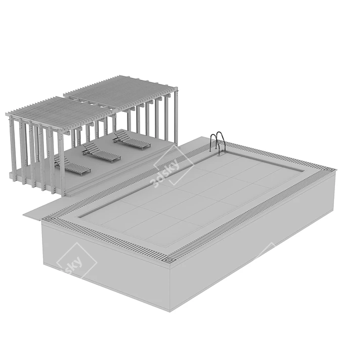 Caustic Visuals: POOL NO17 3D model image 3