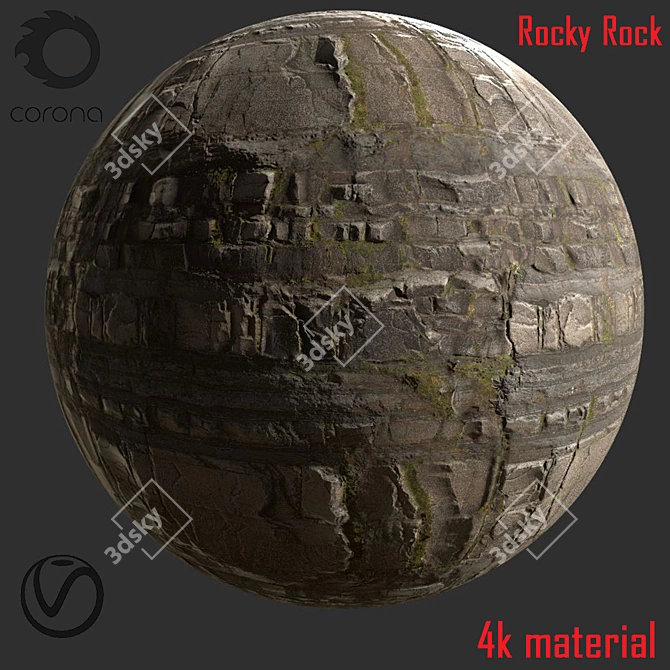 Rocky 4K: Unleash the Power! 3D model image 1