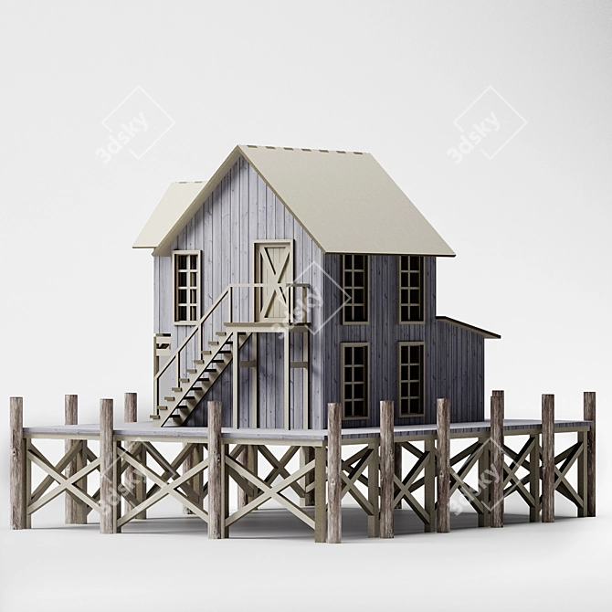 Stylish House Decor & DIY Hub 3D model image 4