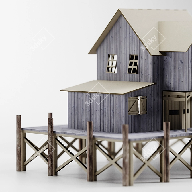 Stylish House Decor & DIY Hub 3D model image 5