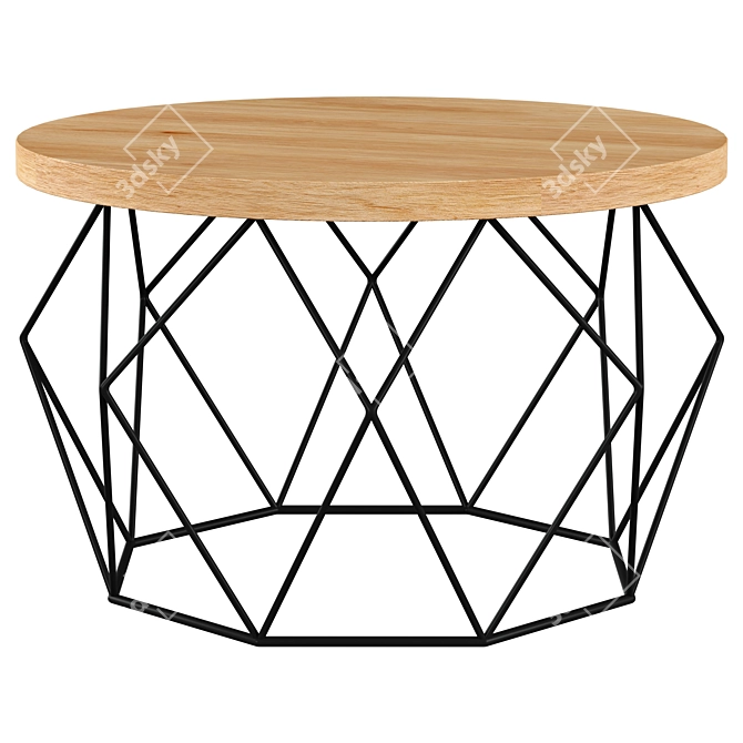 NGon Coffee Table | Three color | Modern Design 3D model image 2