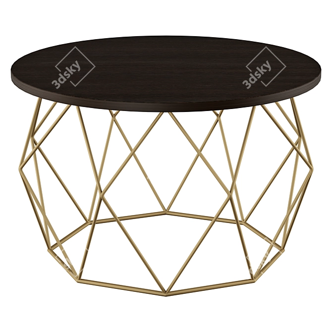 NGon Coffee Table | Three color | Modern Design 3D model image 3