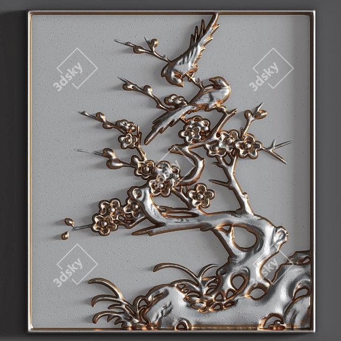 Nature Plaster: 2015 Model, 7 Parts, Vray/Corona 3D model image 3