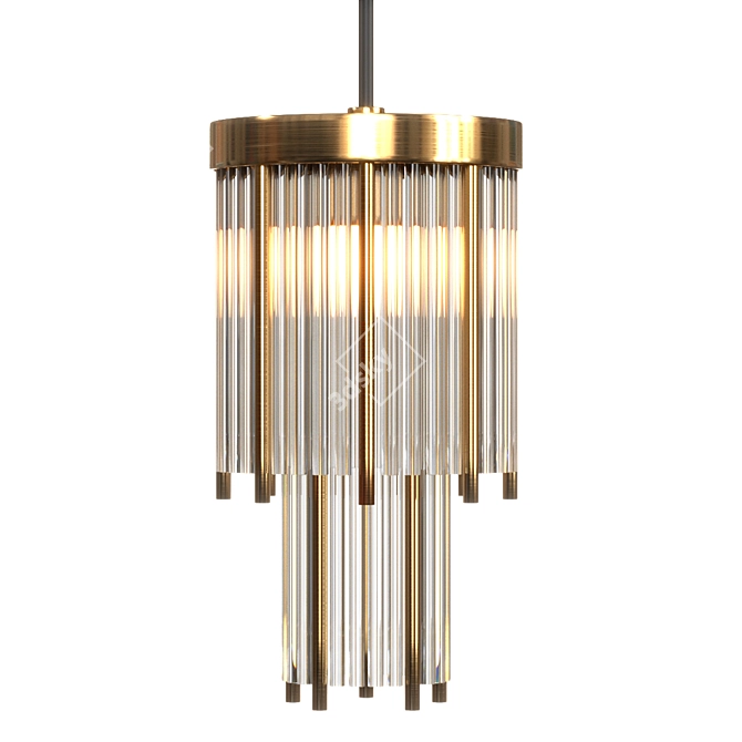 Sleek Abur One: Modern Designer Lamp 3D model image 4