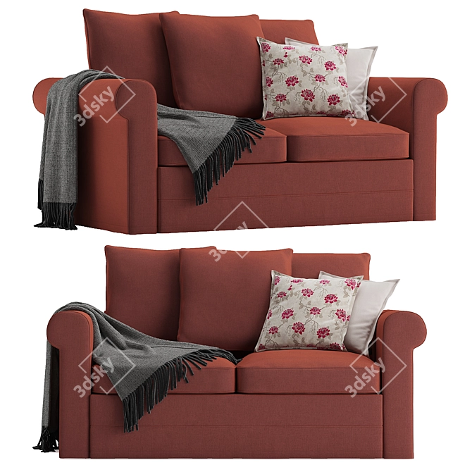 Stylish and Comfortable Gronlid Sofa 3D model image 1