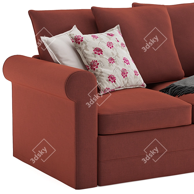 Stylish and Comfortable Gronlid Sofa 3D model image 4