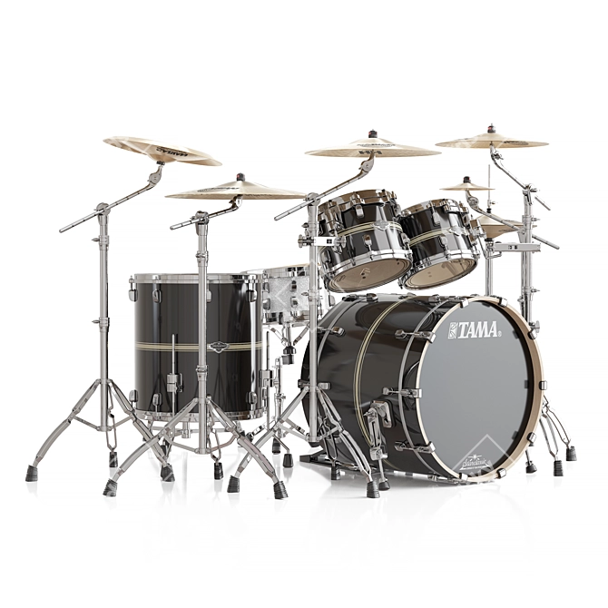 TAMA Performer Drum Set 3D model image 1