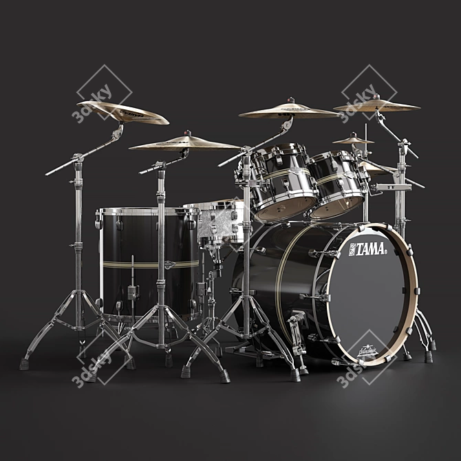 TAMA Performer Drum Set 3D model image 5