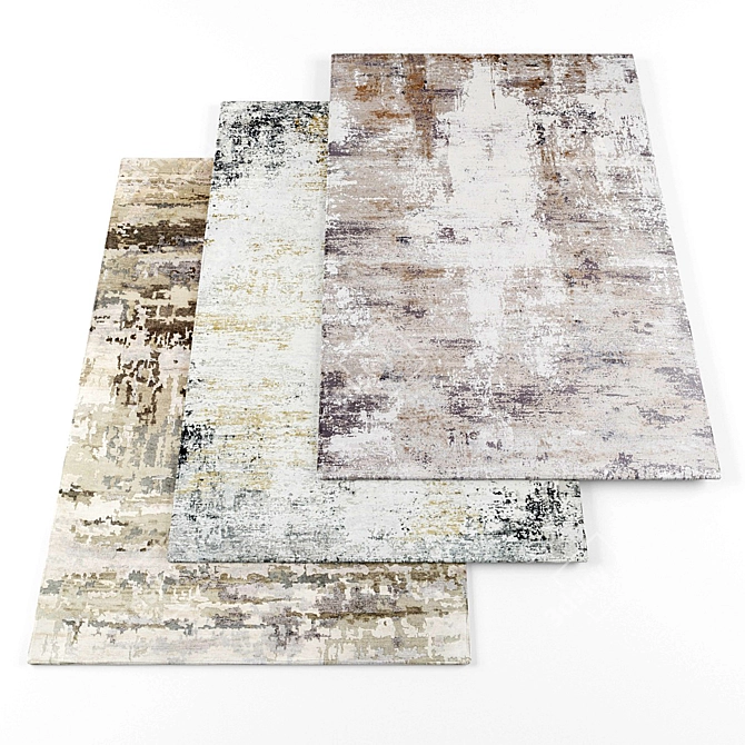 Modern Rugs Collection 3D model image 1