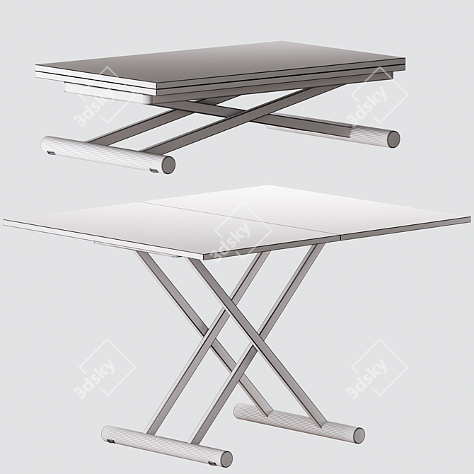 Rapid-Lite Folding Table 3D model image 2