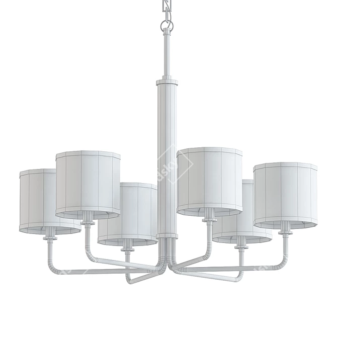 Modern Craftmade Pendant Light 3D model image 2