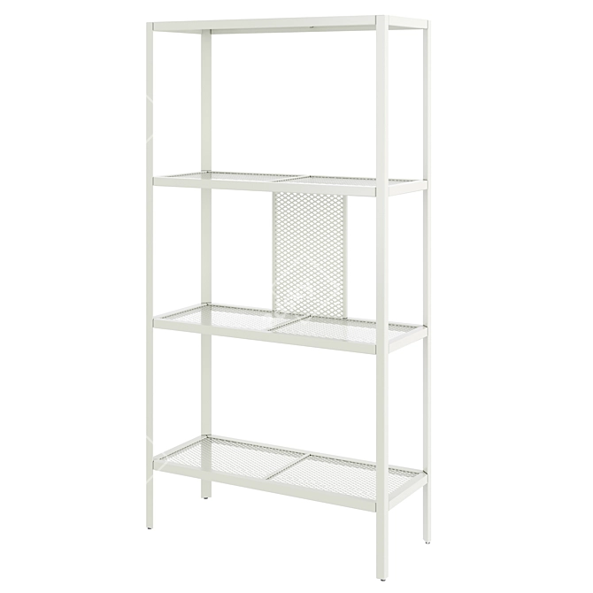 Stylish Metal Shelf: Baggebo 3D model image 3