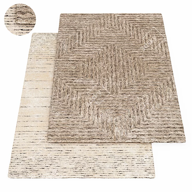 Falcon Rug - Premium Floor Décor 3D model image 1