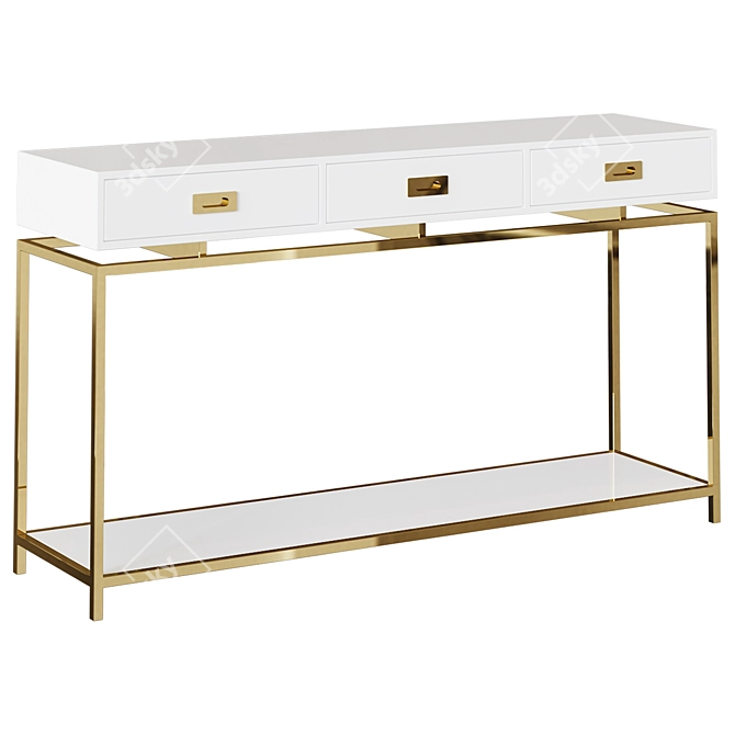 Maison Hause Focus Console Table 3D model image 1