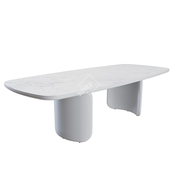 Elegant Elinor Table: Perfect Blend of Style and Function 3D model image 6