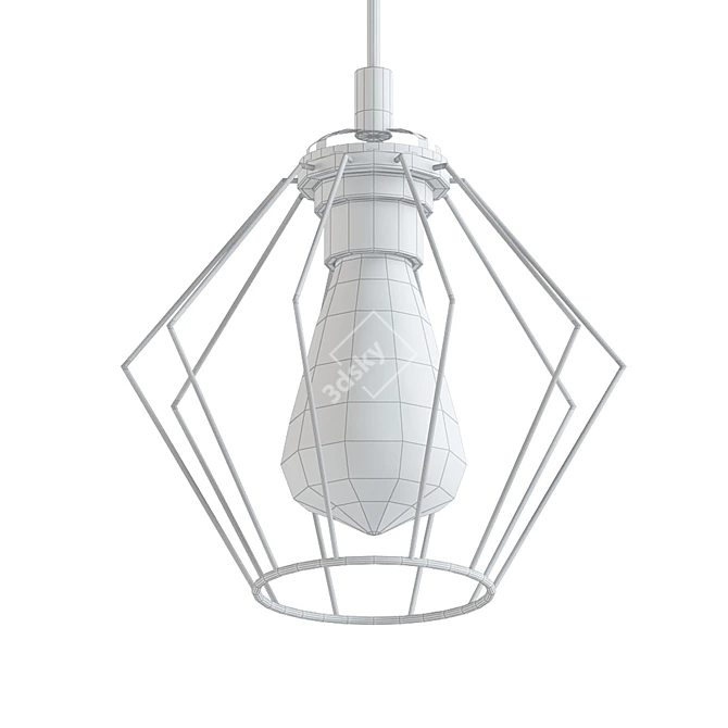 Galaxy Pendant Lamp: Stylish Illumination for Any Space 3D model image 2