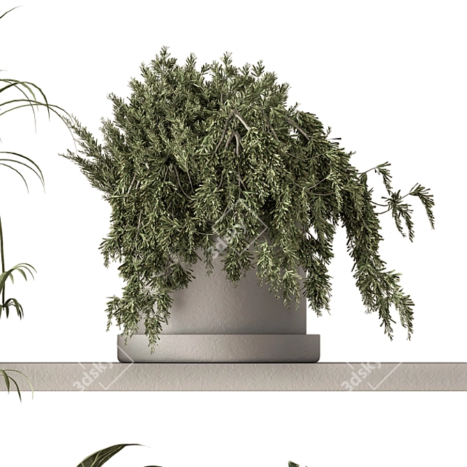 Green Living: Indoor Plant Set 3D model image 4