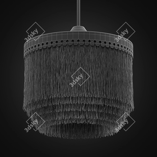 Nordic Elegance: T-601M Lamp 3D model image 5