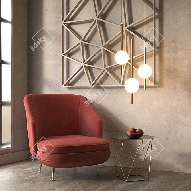 Modern Design Lighting: JENNA 3D model image 2