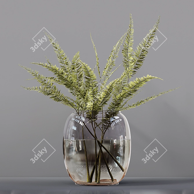 Collaction Indoor Plants: Stunning Detail & Quality 3D model image 5