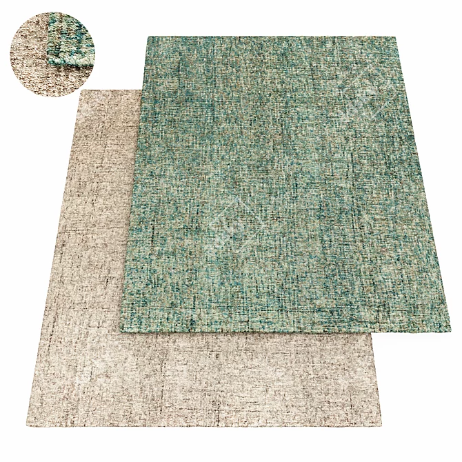 Egyptian Elegance Rug 2015 3D model image 1