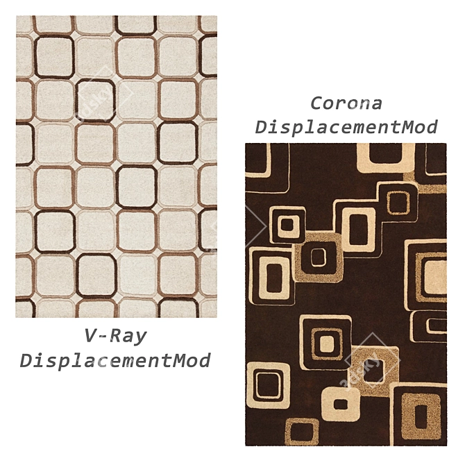 Variety Pack: 6 Rugs for Every Angle 3D model image 4