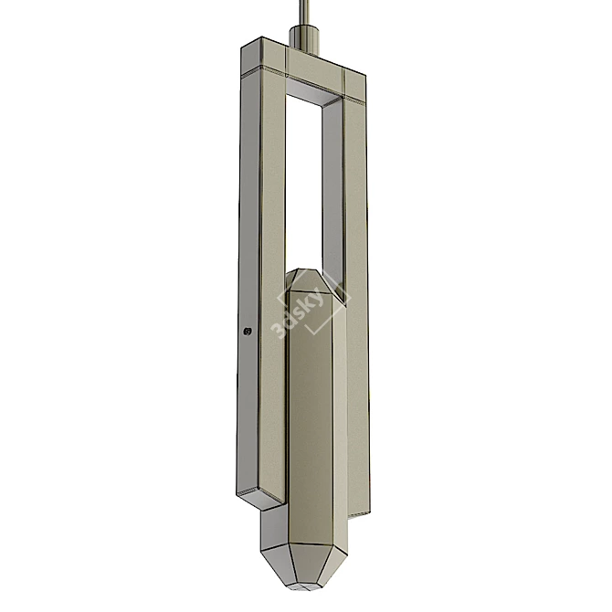 Elegant Odelia Pendant Lamp 3D model image 3