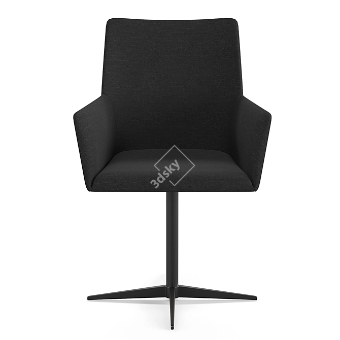 Vintage Style Office Chair - LA REDOUTE INTERIEURS 3D model image 18