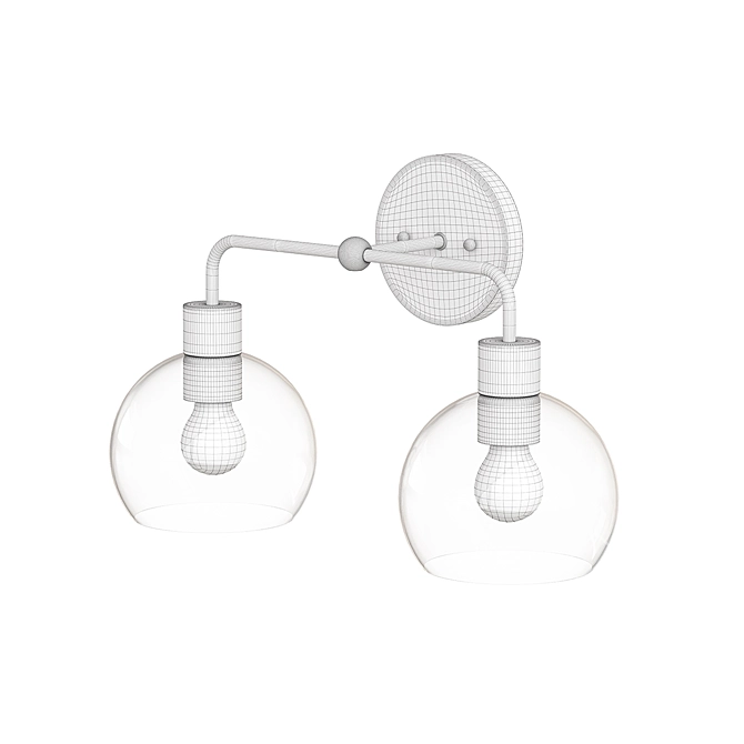 YOUNG HOUSE Bubble Wall Light 3D model image 2